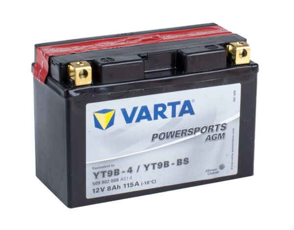 Varta Powersports Battery YT9B-4