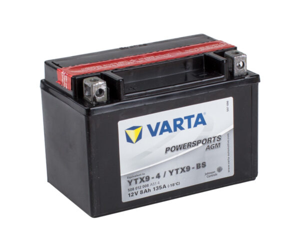 Varta Powersports Battery YTX9-4