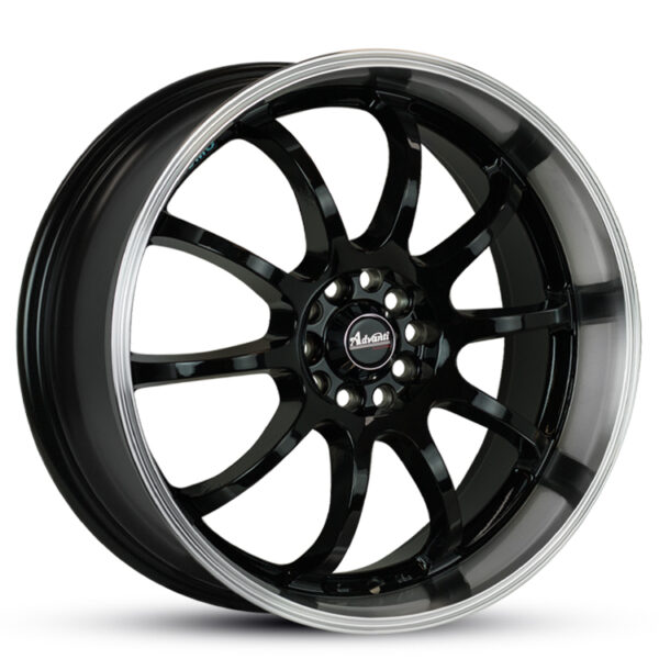 ADVANTI RACING MOTORISMO 35 GLOSS BLACK LP - Trade Tyres