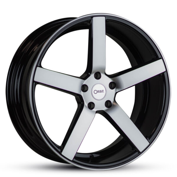 Orbit Prime 35 GLOSS BLACK 20×8.5 5×114.3 35P