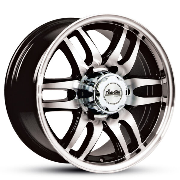 Advanti Racing Athena 20 GLOSS BLACK 15×7 6×139.7 20P