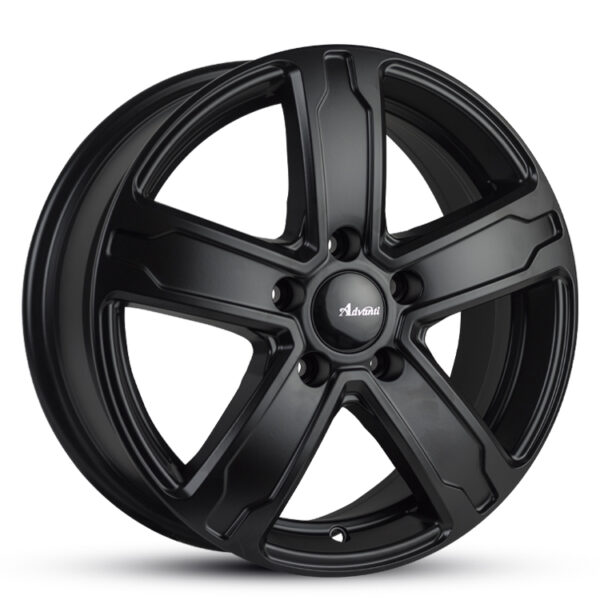 Advanti Racing Titan +52 MATT BLACK 16×6.5 5×112 52P