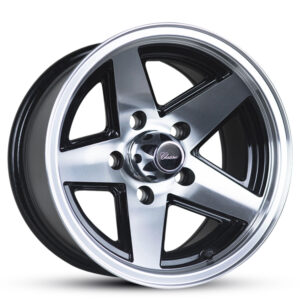 Advanti Racing Classic Star -17 GLOSS BLACK 14×8 5×114.3 -17P