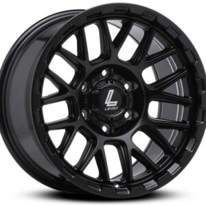 Lenso M1C | Cezar SATIN BLACK 17×9 6×139 12P