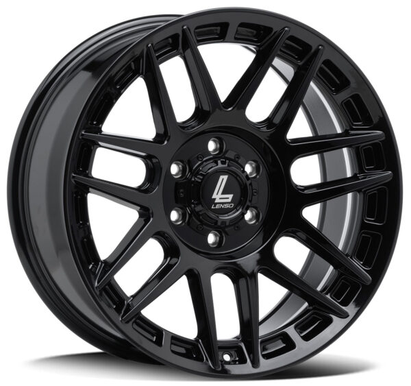 Lenso M1G | Grandiz GLOSS BLACK 18×9 6×139 18P