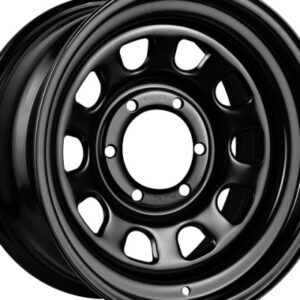 King Wheels D-Hole Satin Black 17×8 6×139.7 30P