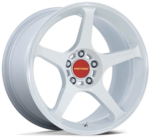 Motegi MR159 | Battle V GLOSS WHITE 18×8.5 5×114 22P