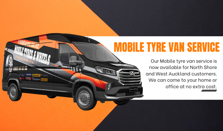 Mobile Tyre Van Service Ad