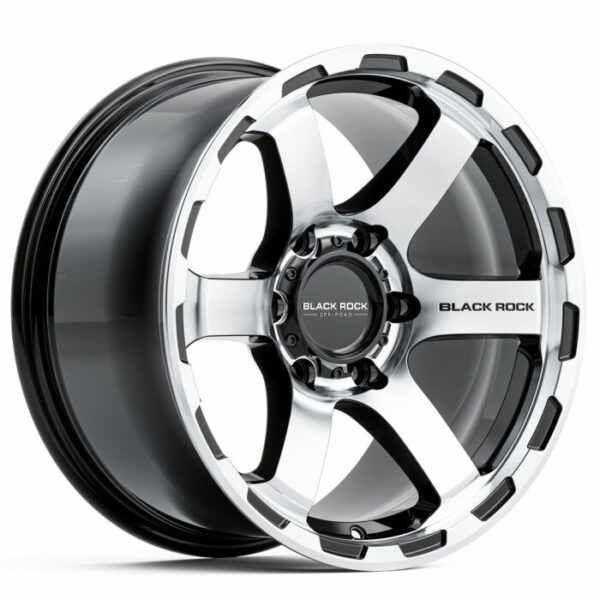 Black Rock Grip GLOSS BLACK 17×9 6×139.7 20PP