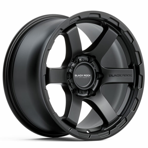 Black Rock Grip Satin Black 20×9 6×114.3 25PP