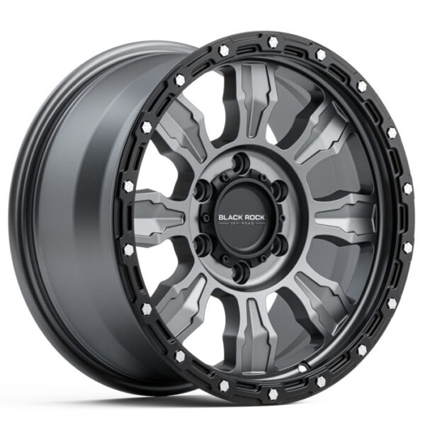 Black Rock Venture GUNMETAL GREY 18×9 6×139.7 25PP