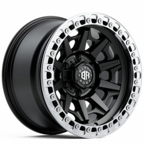 Black Rock Cage Beadlock SATIN BLACK 17×9 6×139.7 -12PP