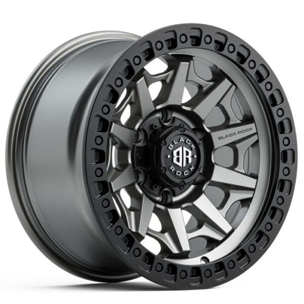 Black Rock Cage GUNMETAL GREY 20×9 6×139.7 20PP