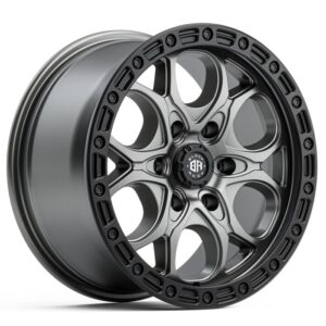 Black Rock Bolt GUNMETAL GREY 17×8.5 6×139.7 30PP