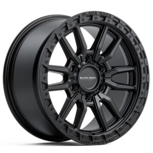 Black Rock Rambler Satin Black 17×8.5 6×139.7 30PP