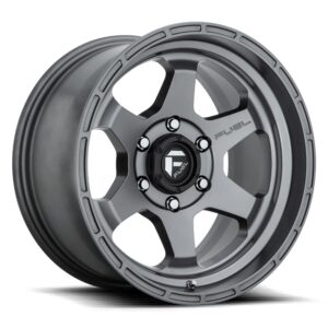 Fuel D665 | Shok ANTHRACITE 17×9 5×150 1P