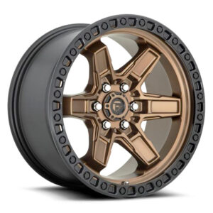 Fuel D699 | Kicker BRONZE BLACK 20×9 6×139 20P