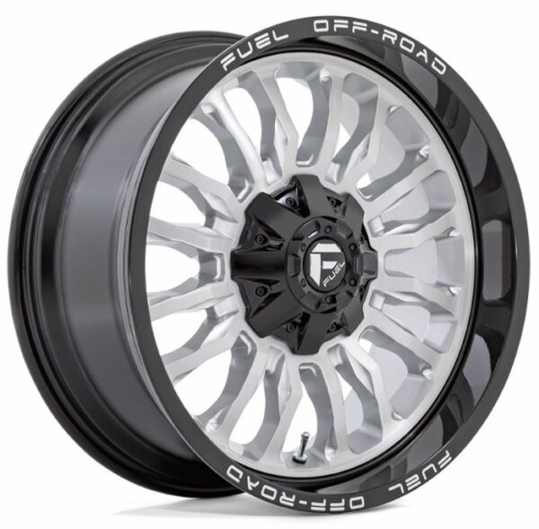 Fuel D798 | Arc SILVER BRUSHED 20×9 5×114 1P