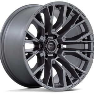 Fuel D848 | Rebar MATTE GUNMETAL 20×9 6×139 20P