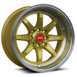 DTM Old-Skool 3730 | Atom GOLD POLISH 15×8 4×100 0P