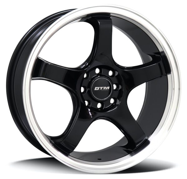 DTM 2730 | Dean BLACK POLISH 19×8.5 5×100 40P