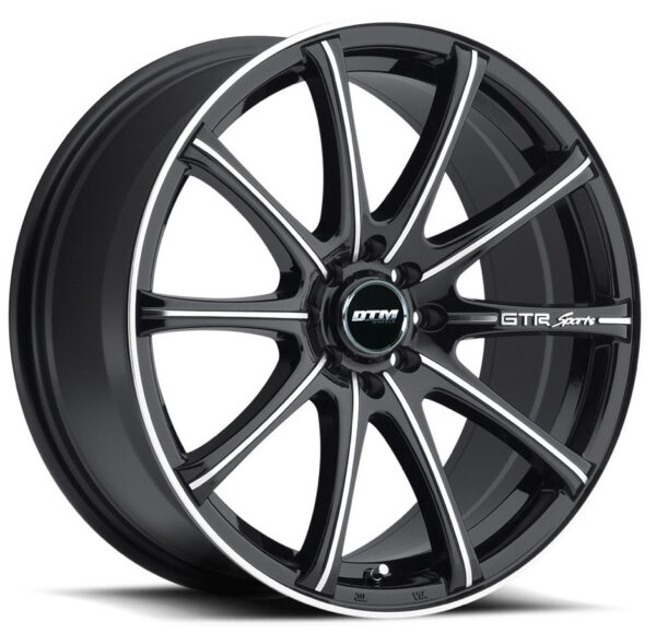 DTM 3175 | Gtr Ii GLOSS BLACK 19×8.5 5×100 40P