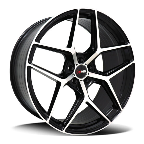 DTM 8910 | Italia BLACK POLISH 22×10 5×112 30P