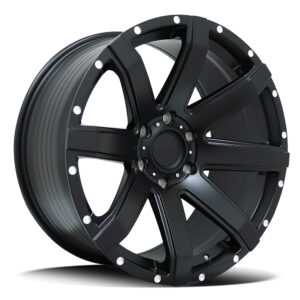 DTM Hd Stiletto Concave SATIN BLACK 20×9.5 6×114 15P