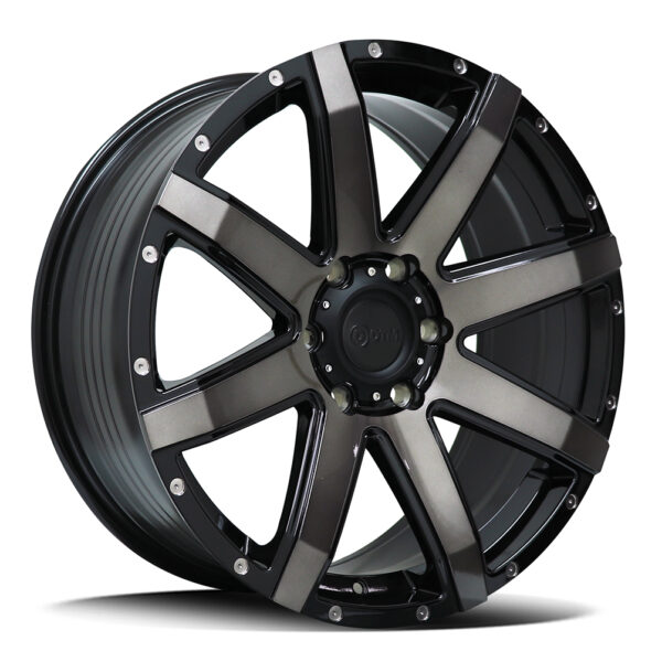 DTM Hd Stiletto GLOSS BLACK 20×8.5 6×139 38P