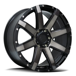 DTM Hd Stiletto GLOSS BLACK 20×8.5 6×114 35P