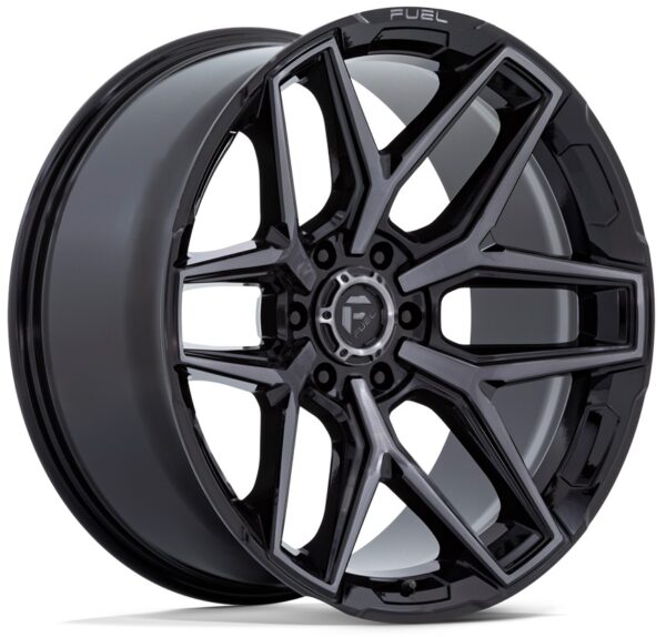 Fuel FC854 | Flux GLOSS BLACK 18×9 6×114 20P