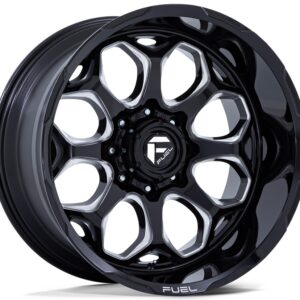 Fuel FC862 | Scepter GLOSS BLACK 20×10 6×139 -139P