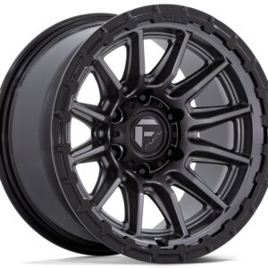 Fuel FC866 | Piston MATTE GUNMETAL 17×9 6×139 1P