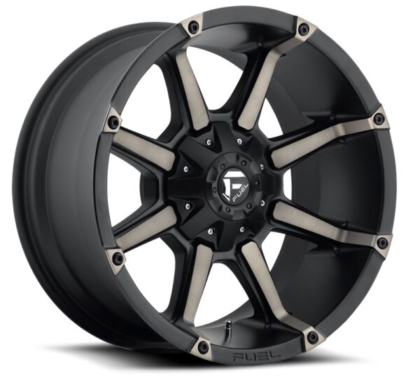 Fuel D556 | Coupler MATTE BLACK 20×9 8×180 20P