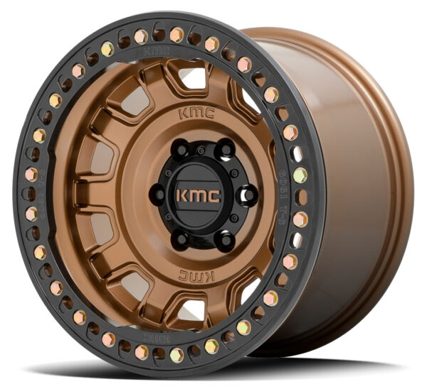 KMC Xd KM236 | Tank Real Beadlock MATTE BRONZE 17×9 5×127 -127P