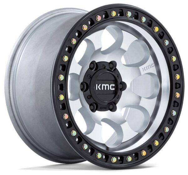 KMC KM550 | Riot MACHINED SATIN 17×8.5 6×139 10P