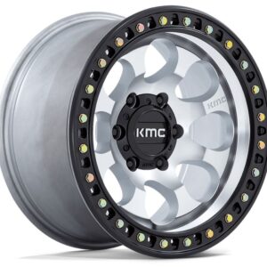 KMC KM550 | Riot MACHINED SATIN 17×8.5 6×139 10P