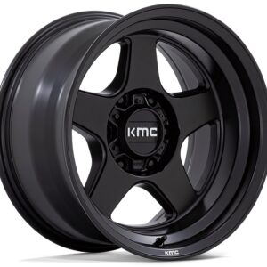 KMC KM728 | Lobo MATTE BLACK 17×8.5 6×139 -139P