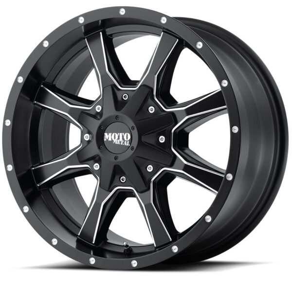 Moto Metal MO970 SATIN BLACK 17×8 5×160 42P