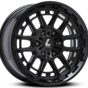 Lenso Hurricane GLOSS BLACK 17×9 6×139 12P