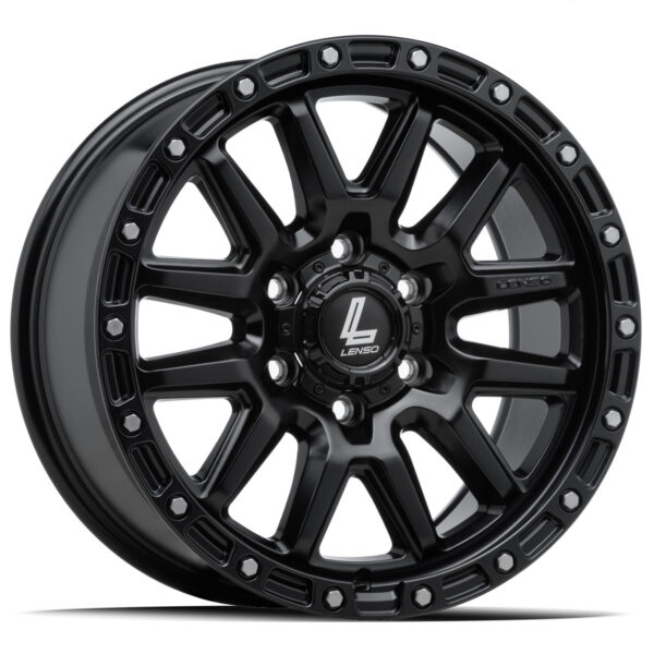 Lenso Max Marvel SATIN BLACK 17×9 6×114 18P