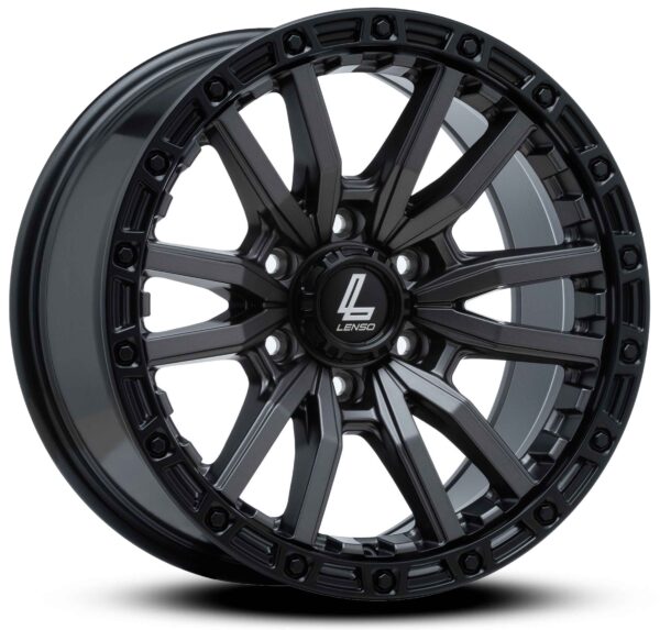 Lenso Max Valor MATTE ANTHRACITE 20×9 6×139 12P