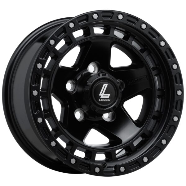 Lenso Mx | M79 SATIN BLACK 17×9 5×150 -150P