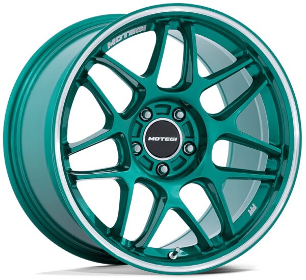 Motegi MR158 | Tsubaki GREEN MACHINED 18×10.5 5×114 25P