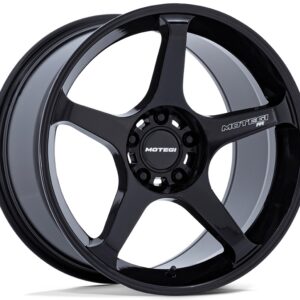 Motegi MR159 | Battle V GLOSS BLACK 17×8.5 5×100 30P