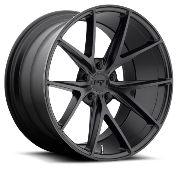 Niche M117 | Misano MATTE BLACK 17×8 5×120 40P