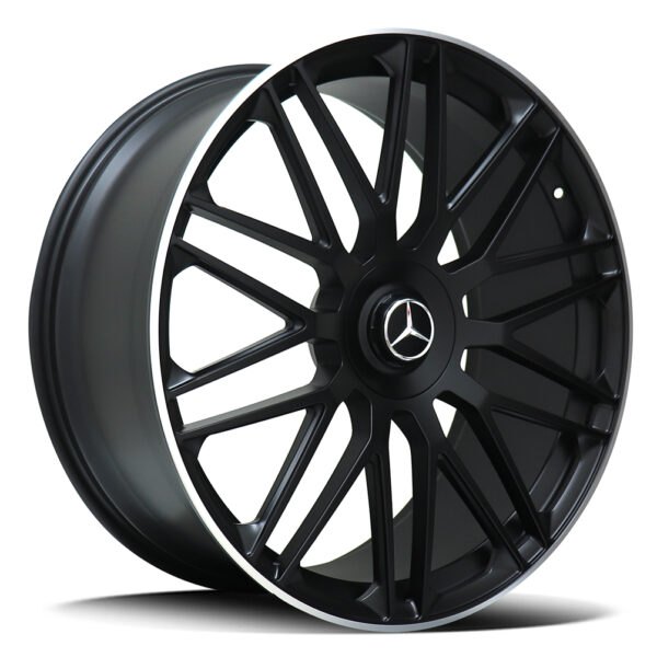 Replica Mercedes 2900 SATIN BLACK 22×10 5×112 45P