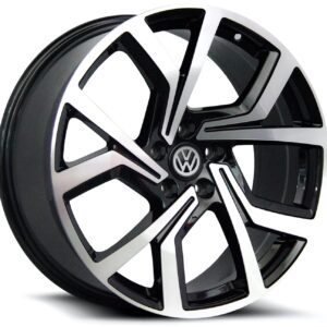 Replica Vw 5573 | Giza BLACK POLISH 17×7.5 5×100 35P