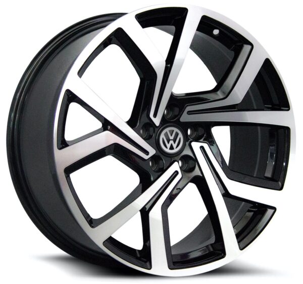 Replica Vw 5573 | Giza BLACK POLISH 17×7.5 5×100 35P