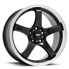 BGW Fury Gloss Black 16×7 4×100 35P